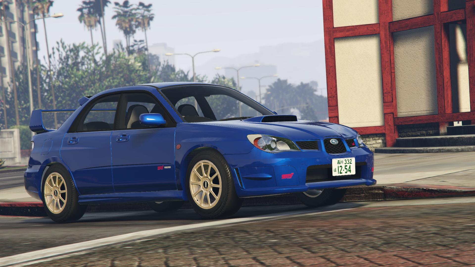 Subaru Impreza Wrx Sti Add On Rhd Tuning Gta Mods